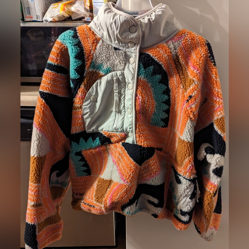 Free People Rocky Ridge Fleece Pullover